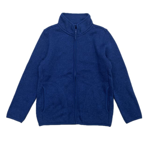 일본 유니클로 코발트 블루 폴리스 슬림 140 베이직 후리스 