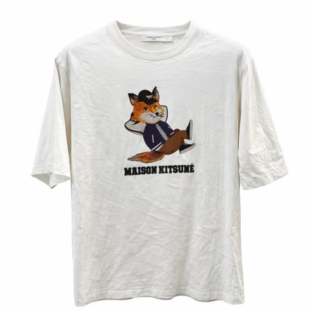 메종키츠네 반팔티 M