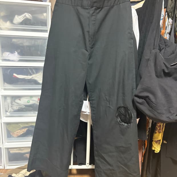 raf Simons 라프시몬스 홀 포켓 트라우저 