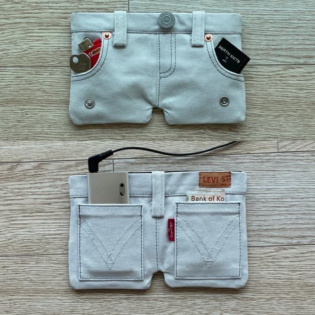 Levi's 502 demin Remake wallet