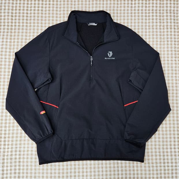 블랙야크 반집업 바람막이 자켓 남자100