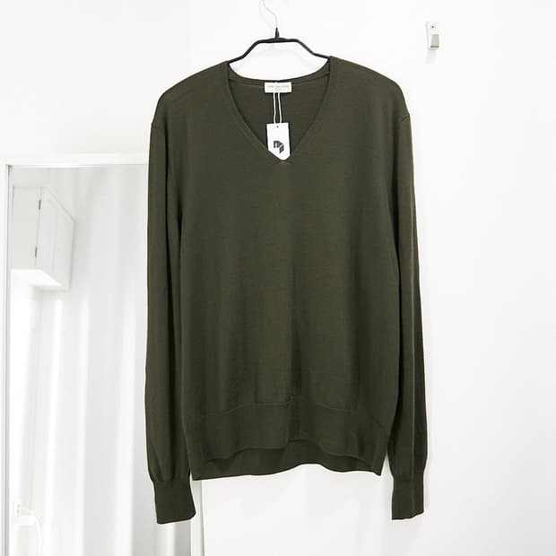 V-neck Wool Sweater