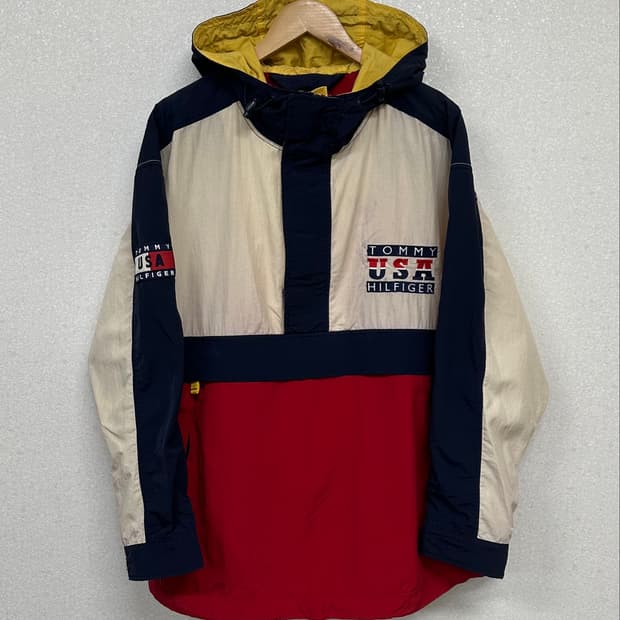 (XL)90'S 타미 아노락 자켓-M2499