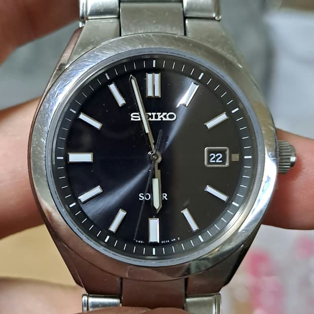 Seiko solar watch