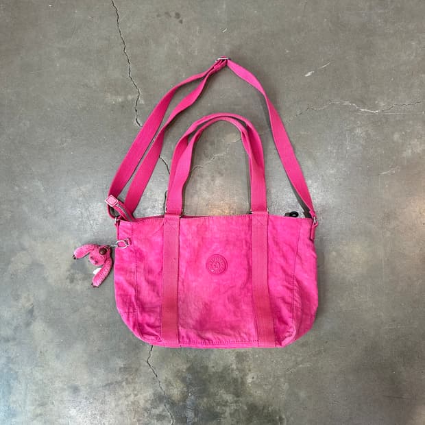 키플링 핑크 크로스백