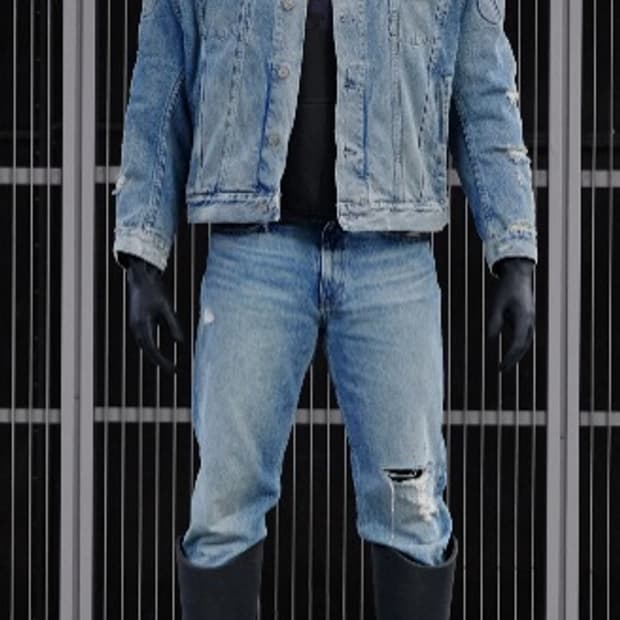 이지갭 발렌시아가 데님자켓 XL