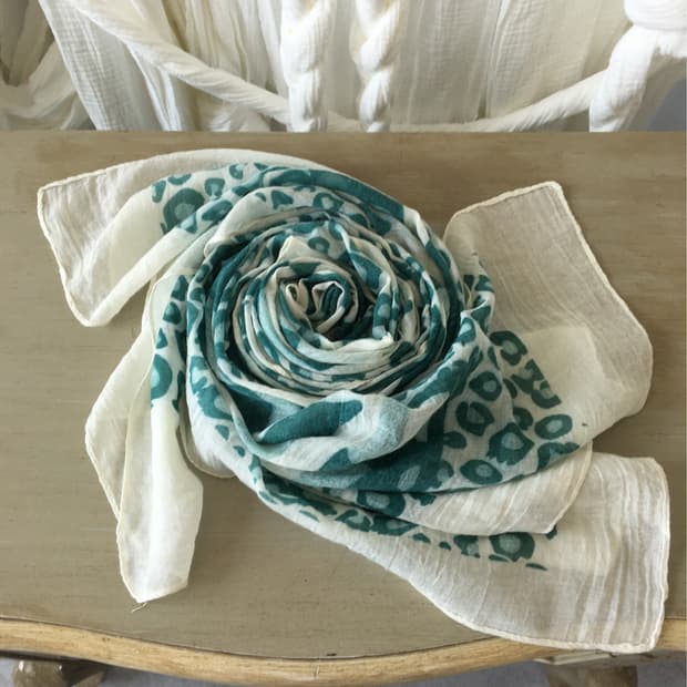 pattern scarf