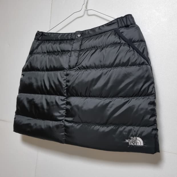여성 노스페이스 700필 구스 다운 거위털 패딩 스커트 치마