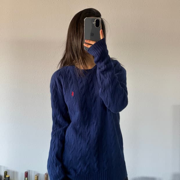 [M]폴로 랄프로렌 메리노 캐시미어 니트