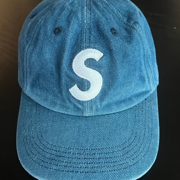 슈프림 데님 볼캡 6패널