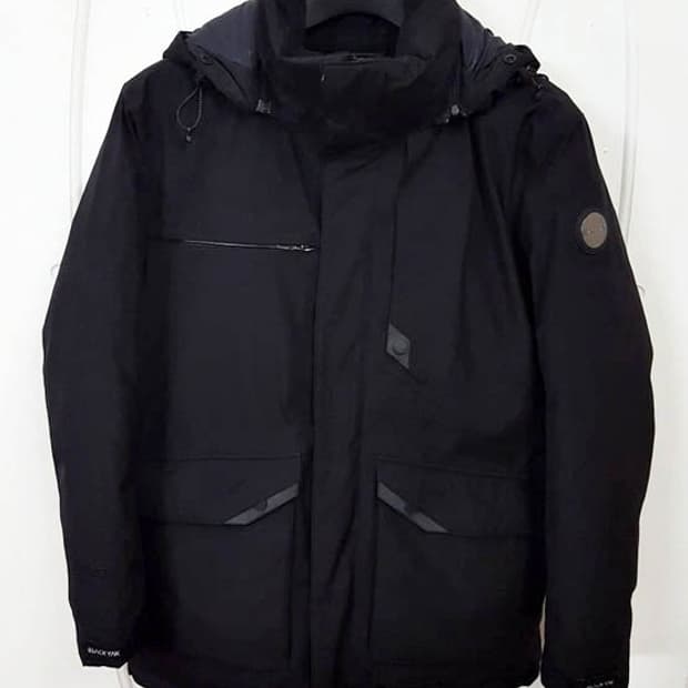 블랙야크 남성 고어텍스 다운 패딩 블랙 M