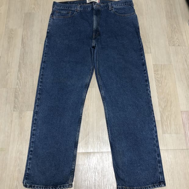 (42) 00s 리바이스 Levi's 505 레귤러핏 빅사이즈 중청 데님