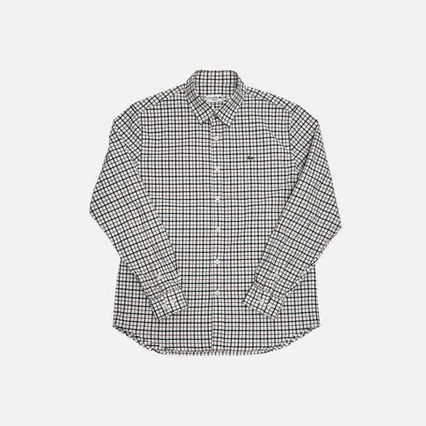 라코스테 신형 옥스포드 체크 셔츠