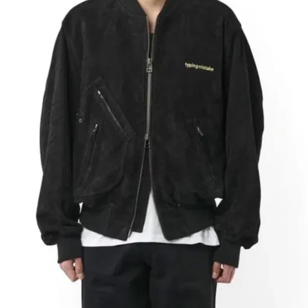 [L] 타이핑미스테이크 고트 스웨이드 할리 블루종 