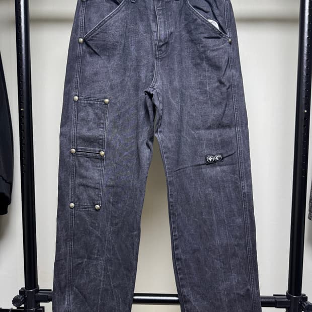 [L] THUG CLUB  떠그 팬츠 블랙