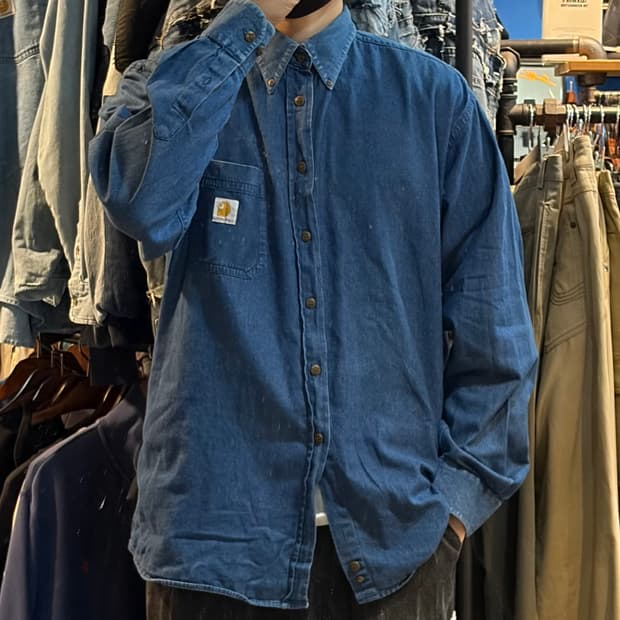 [NO.9] 칼하트 데님 긴팔셔츠