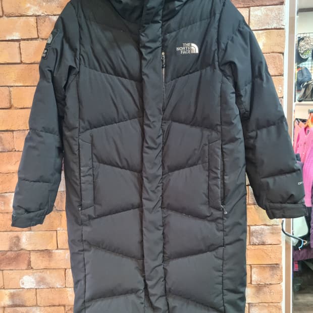 노스페이스 구스롱패딩 xs