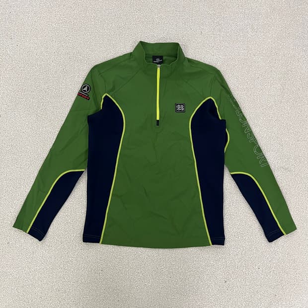 [95] 코오롱스포츠 등산 반집업 기능성 긴팔 티셔츠 0116M1