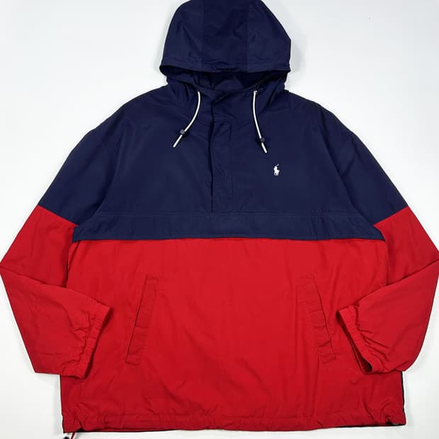 폴로 랄프로렌 클래식 바람막이 우븐 후디 아노락 2XL