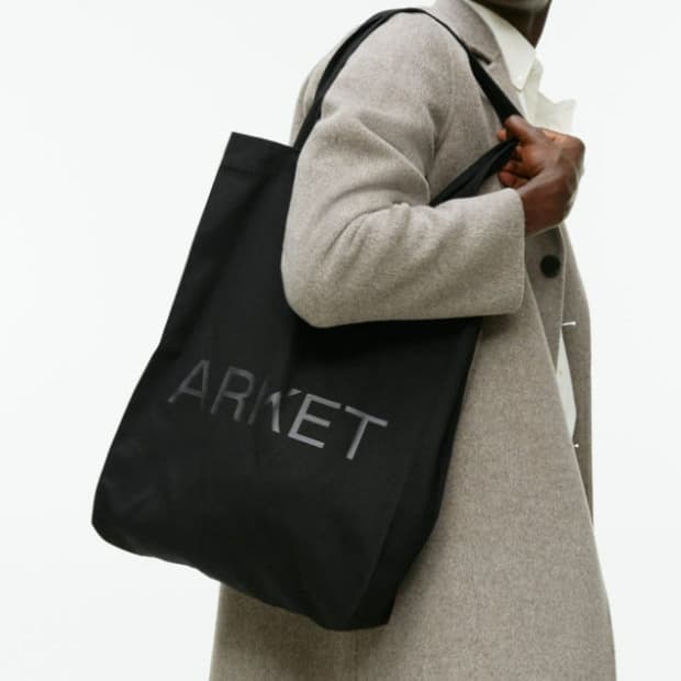 아르켓 에코백 블랙