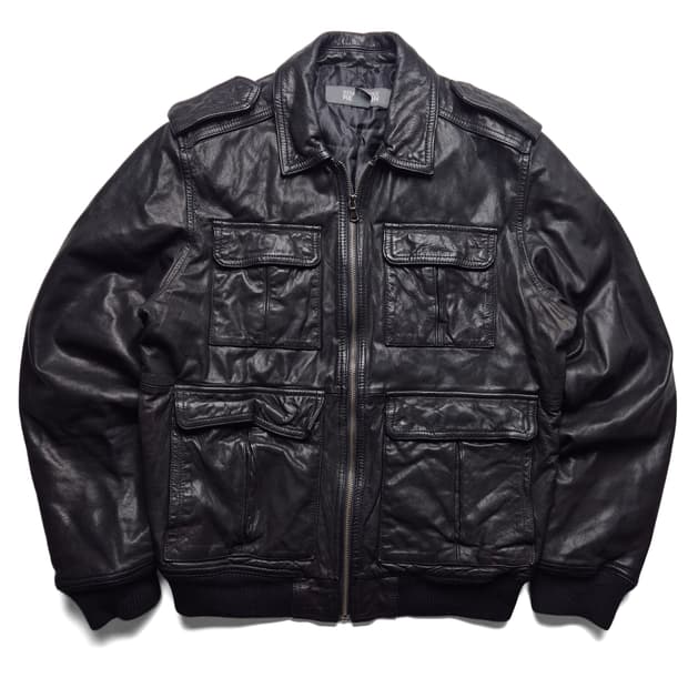 [S] 케네스콜 리얼레더자켓