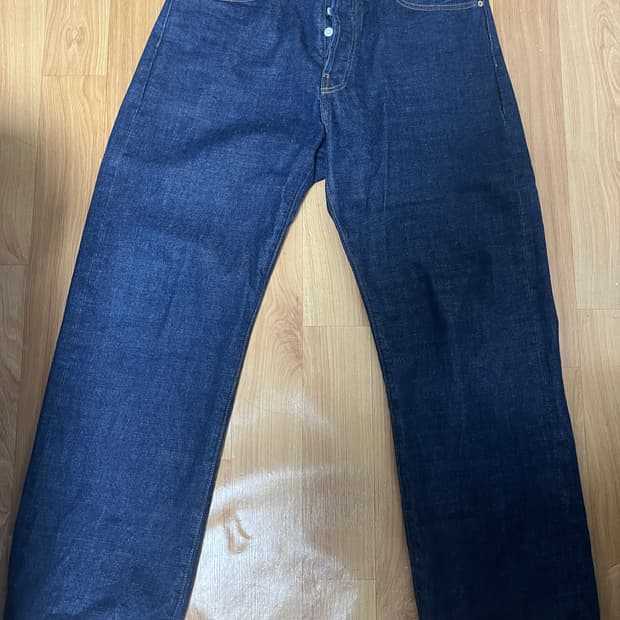 아웃스탠딩 30s 신치백 셀비지 데님 L