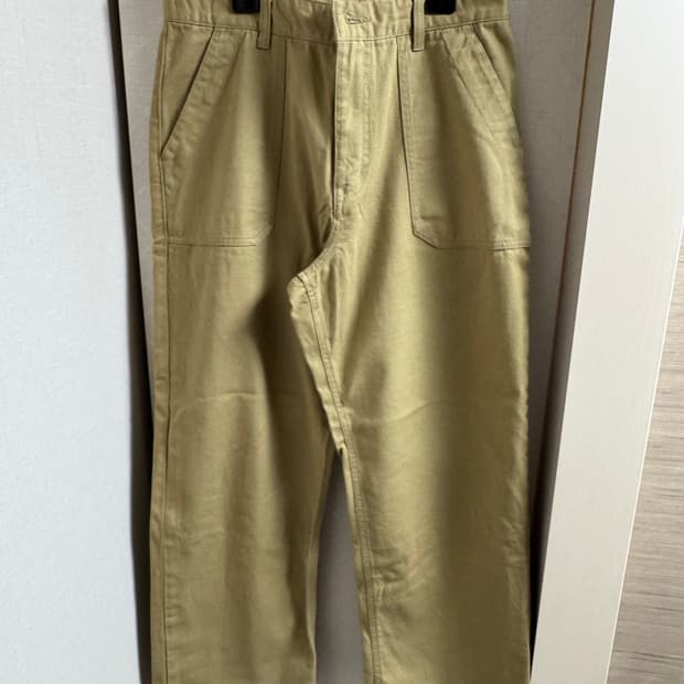 유니폼 브릿지 / 코튼 퍼티그 팬츠 / L