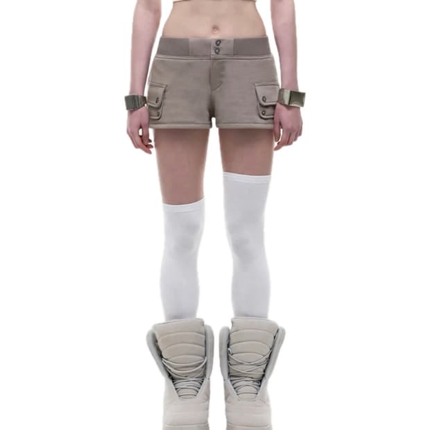 오퍼스 0012 BOO 마이크로 카고 팬츠 베이지