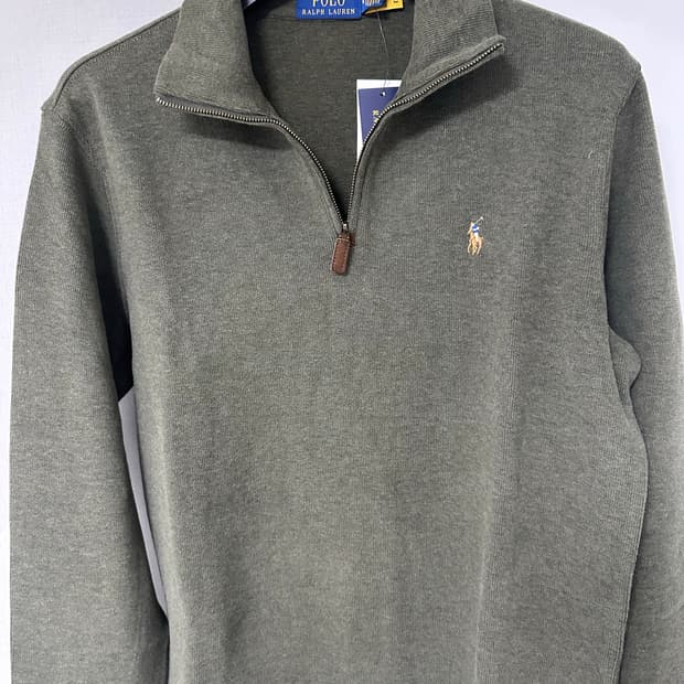 폴로랄프로렌 하프집업 그린  M(100)