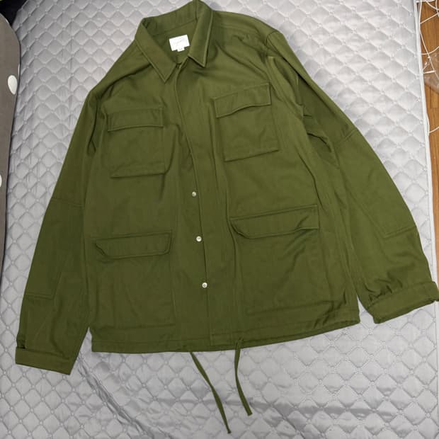 유스 bdu 카키 야상 자켓 L