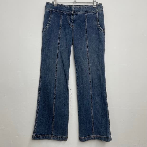 앤테일러 로프트 Ann Taylor LOFT 쁘띠 플레어 데님팬츠 2P