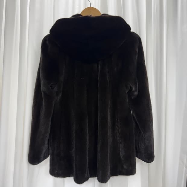 Blackglama 블랙그라마 후드 밍크코트