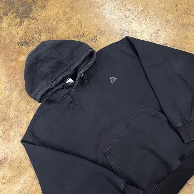 [정품/XL] 나이키 ACG 블랙 후드티 b15