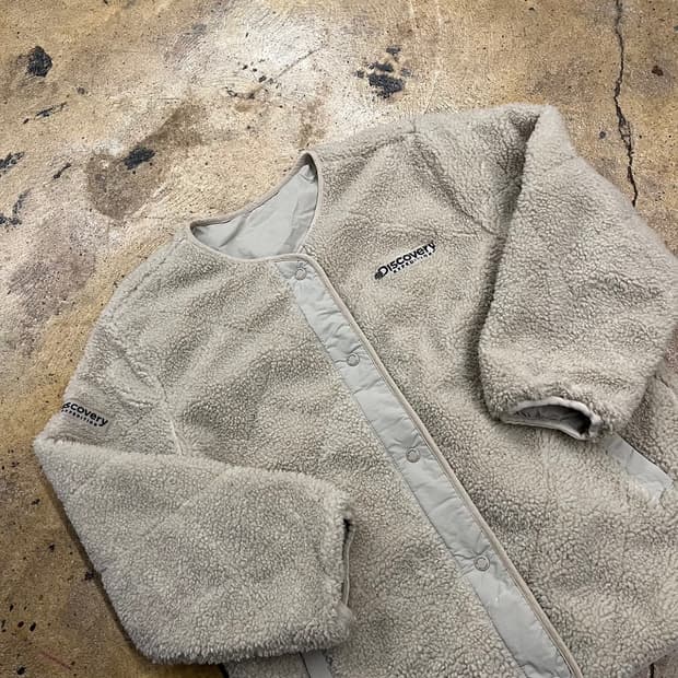 [정품/90] 디스커버리 익스페디션 양면 뽀글이 플리스 자켓 b14