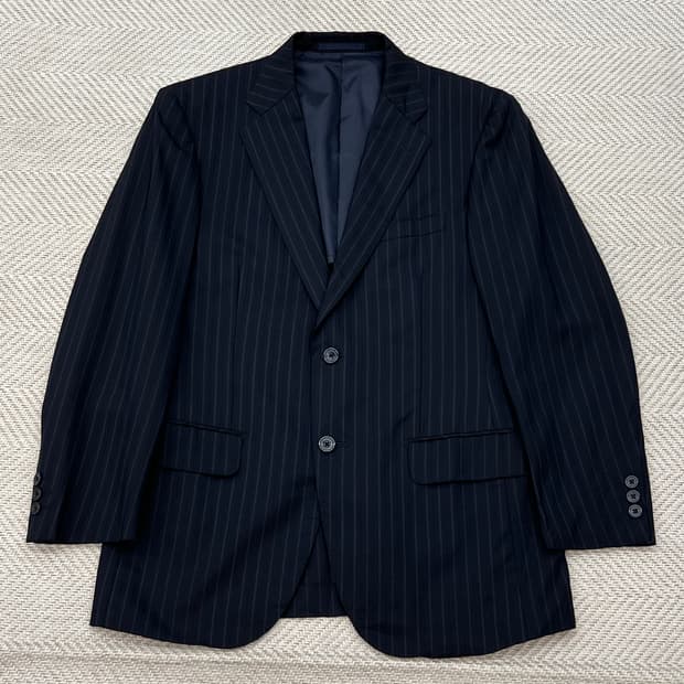 지아니 발렌티노 스트라이프 블레이저 r2394