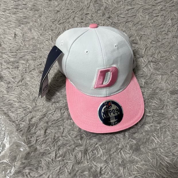 네포스 두산베어스 핑크 볼캡