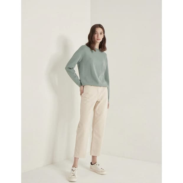 SJSJ 크롭 데님 팬츠 (OT)