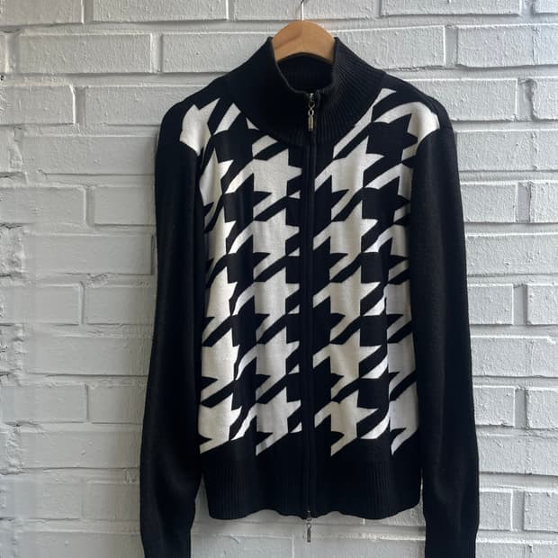 MA GEL LAN 2way knit zip up