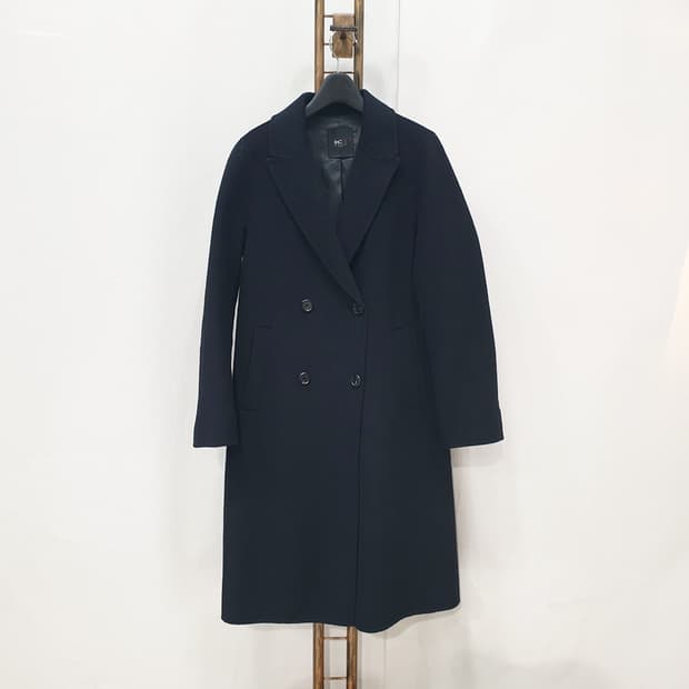 enc 더블 핸드메이드 롱 코트 55