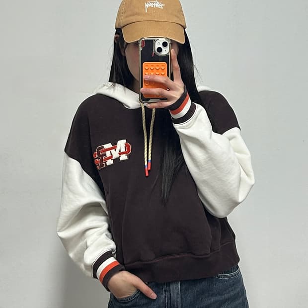 조던 x 메종 샤또 루즈 플리스탑 브라운 바샬트 세일