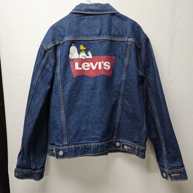 리바이스 스누피 트러커자켓 85  S