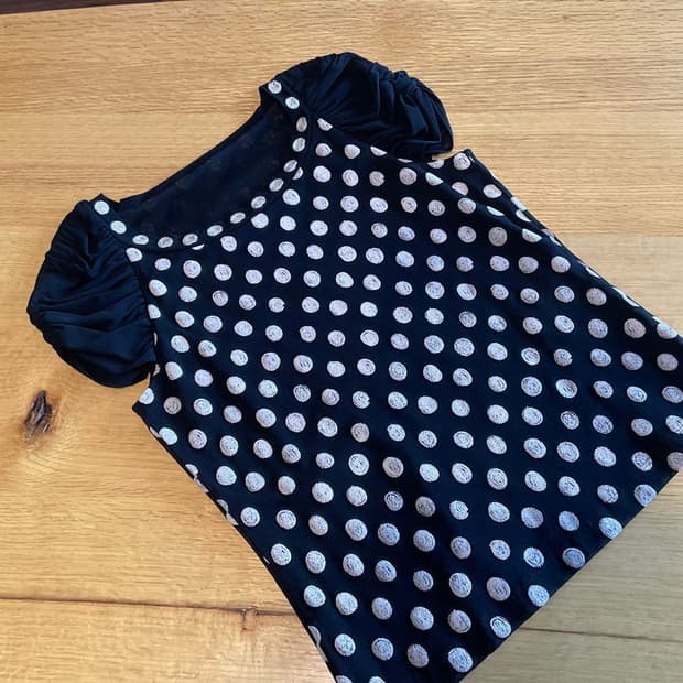Hiroko Koshino dot blouse