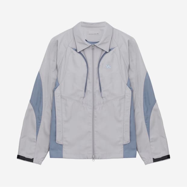 Sansan Gear Paneled Twill Jacket Grey