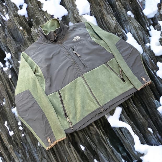 노스페이스 데날리 플리스 자켓 (M-L) 말차