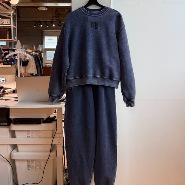 알렉산더 왕 24FW 블루 트레이닝 셋업