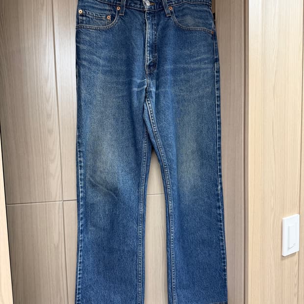 리바이스 505 중청 데님