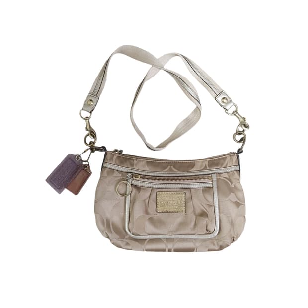 Coach Poppy Signature Sateen Bag