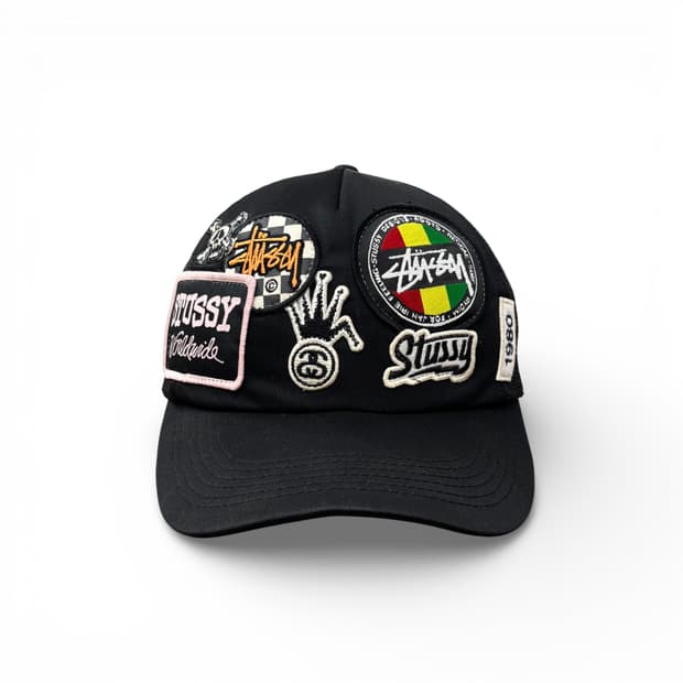 00's 스투시 패치 로고 트러커 햇