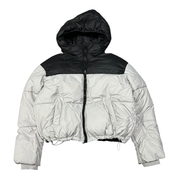 ✨ (바배) 빈티지 배색 크롭 패딩 점퍼