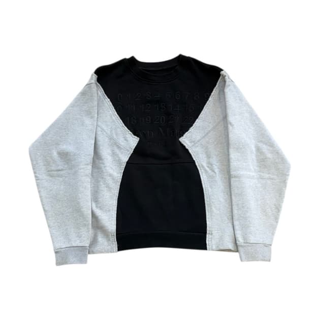 메종 마르지엘라 2020 디컨스트럭티드 넘버 스웻